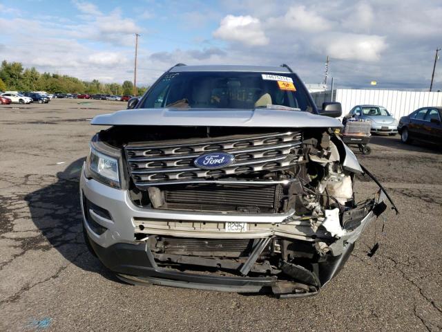 1FM5K8BH3GGA56903 - 2016 FORD EXPLORER SILVER photo 5