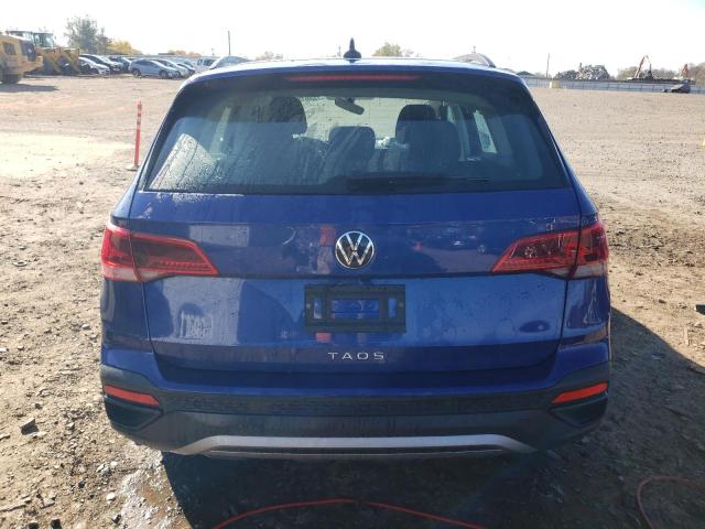 3VVCX7B20PM366579 - 2023 VOLKSWAGEN TAOS S BLUE photo 6