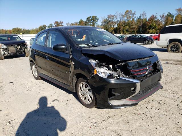 ML32AUHJ8MH004107 - 2021 MITSUBISHI MIRAGE ES BLACK photo 4