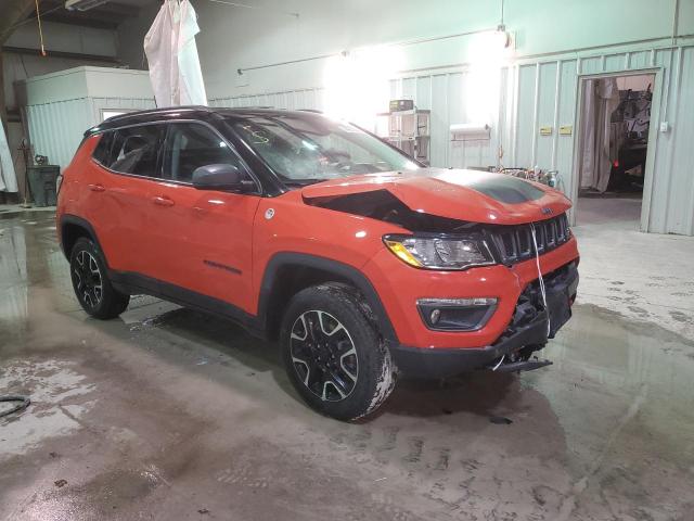 3C4NJDDB1MT538074 - 2021 JEEP COMPASS TRAILHAWK ORANGE photo 4