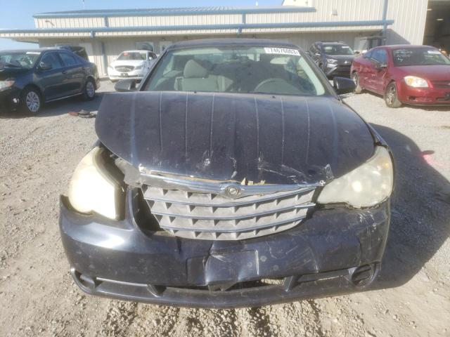 1C3LC45K78N224231 - 2008 CHRYSLER SEBRING BLUE photo 5