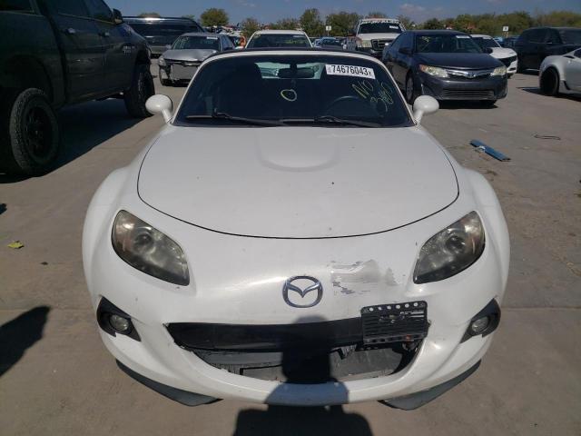 JM1NC2JF7D0232337 - 2013 MAZDA MX-5 MIATA SPORT WHITE photo 5