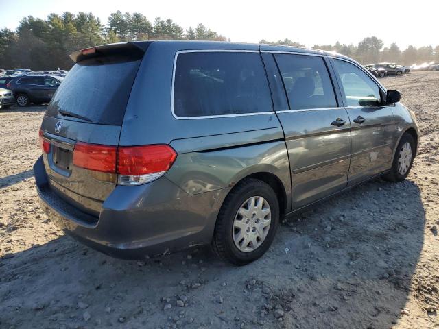 5FNRL3H26AB111807 - 2010 HONDA ODYSSEY LX GRAY photo 3