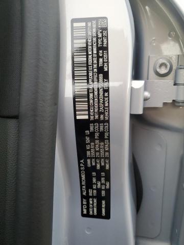 ZASPAKBN8N7D38669 - 2022 ALFA ROMEO STELVIO TI SILVER photo 13