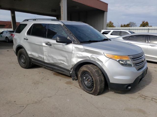 1FM5K8B88DGC92619 - 2013 FORD EXPLORER SILVER photo 4