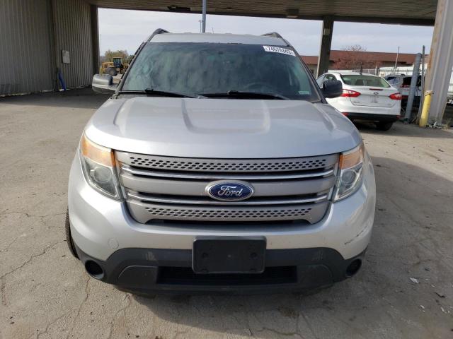 1FM5K8B88DGC92619 - 2013 FORD EXPLORER SILVER photo 5