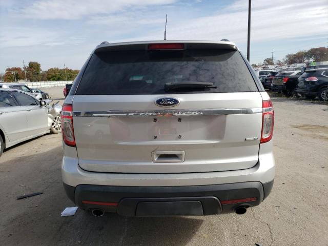 1FM5K8B88DGC92619 - 2013 FORD EXPLORER SILVER photo 6