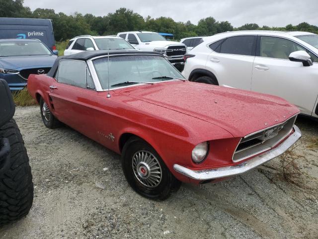 7F03T194402 - 1967 FORD MUSTANG RED photo 4