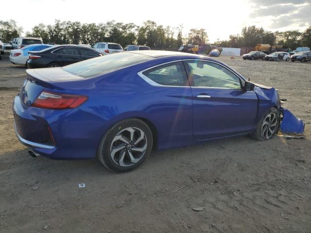 1HGCT1B33GA004356 - 2016 HONDA ACCORD LX-S BLUE photo 3