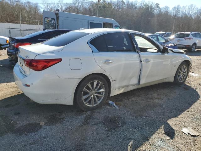 JN1BV7AR1EM687413 - 2014 INFINITI Q50 BASE WHITE photo 3