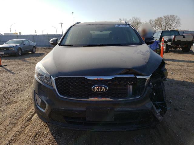 5XYPHDA51HG230306 - 2017 KIA SORENTO EX BLACK photo 5