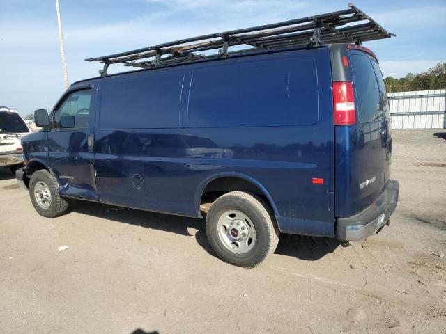 1GTHG35U141137766 - 2004 GMC SAVANA G3500 BLUE photo 2