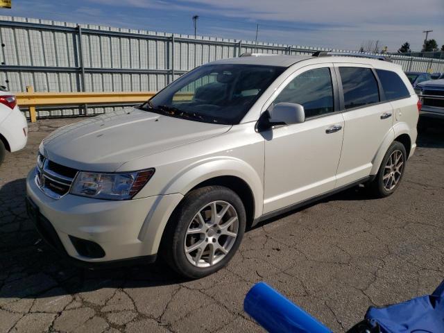 3C4PDCDG2DT690774 - 2013 DODGE JOURNEY CREW WHITE photo 1