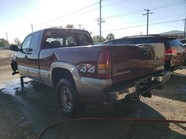 1GCGK29U1XZ151526 - 1999 CHEVROLET SILVERADO K2500 BURGUNDY photo 2