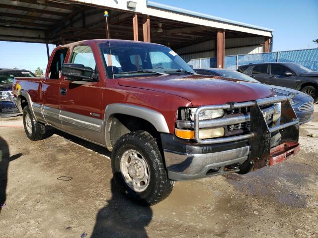 1GCGK29U1XZ151526 - 1999 CHEVROLET SILVERADO K2500 BURGUNDY photo 4