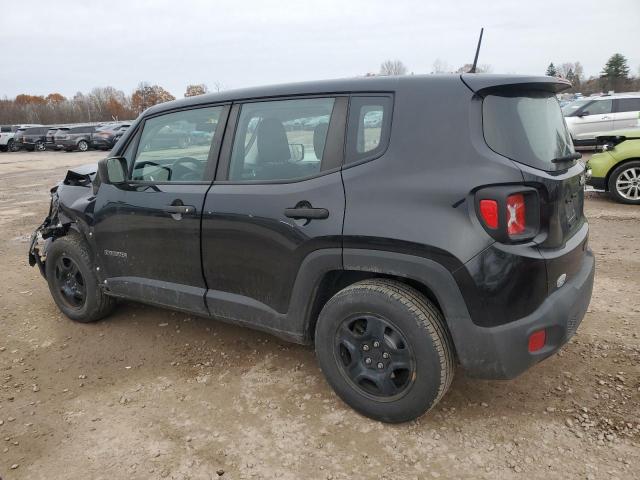 ZACNJAABXKPK95448 - 2019 JEEP RENEGADE SPORT BLACK photo 2