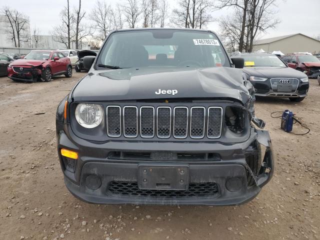 ZACNJAABXKPK95448 - 2019 JEEP RENEGADE SPORT BLACK photo 5