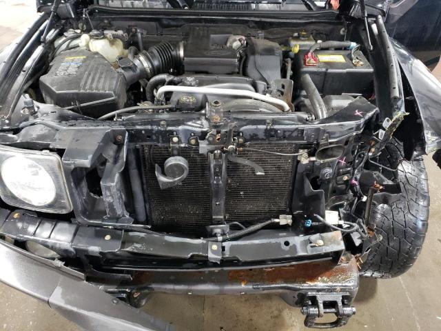 5GTDN136868179898 - 2006 HUMMER H3 შავი ფოტო 12