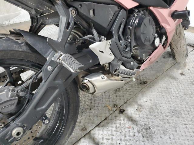 JKAEXEJ15KDA03894 - 2019 KAWASAKI EX650 J ვარდისფერი ფოტო 11
