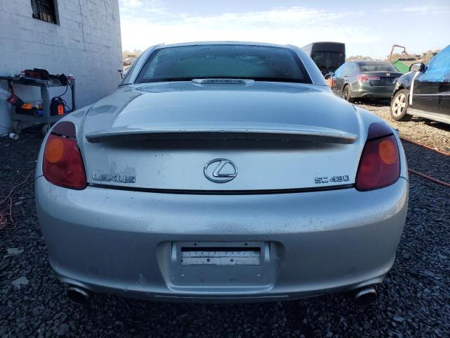 JTHFN48Y120034107 - 2002 LEXUS SC 430 SILVER photo 6