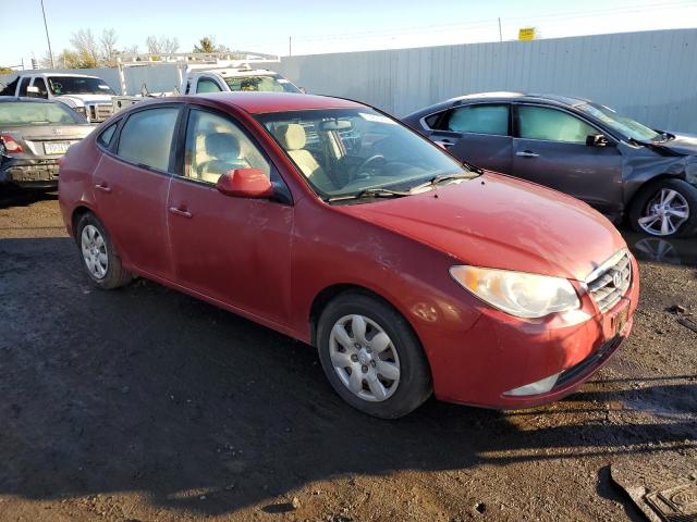 KMHDU46D78U557379 - 2007 HYUNDAI ELANTRA GLS RED photo 4