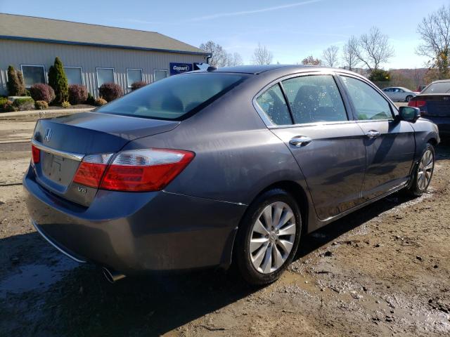 1HGCR3F81DA009678 - 2013 HONDA ACCORD EXL CHARCOAL photo 3