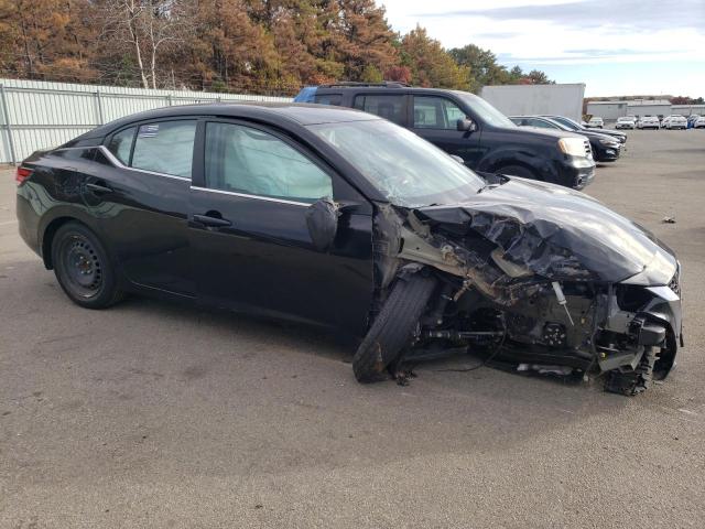 3N1AB8BV2MY267466 - 2021 NISSAN SENTRA S BLACK photo 4