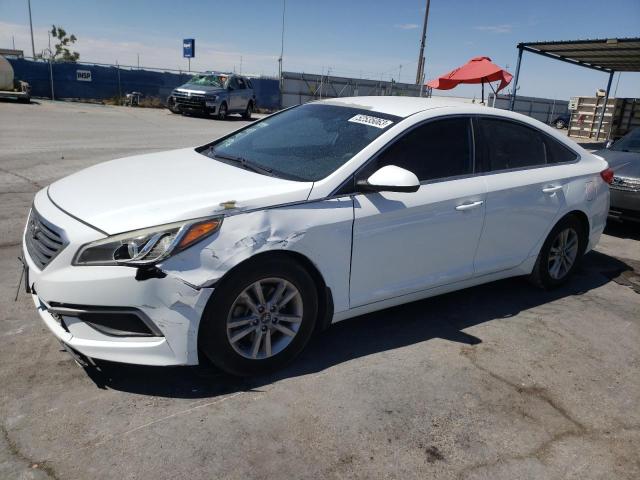 5NPE24AF3GH407236 - 2016 HYUNDAI SONATA SE WHITE photo 1