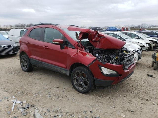 MAJ6P1CL4JC191851 - 2018 FORD ECOSPORT SES BURGUNDY photo 4