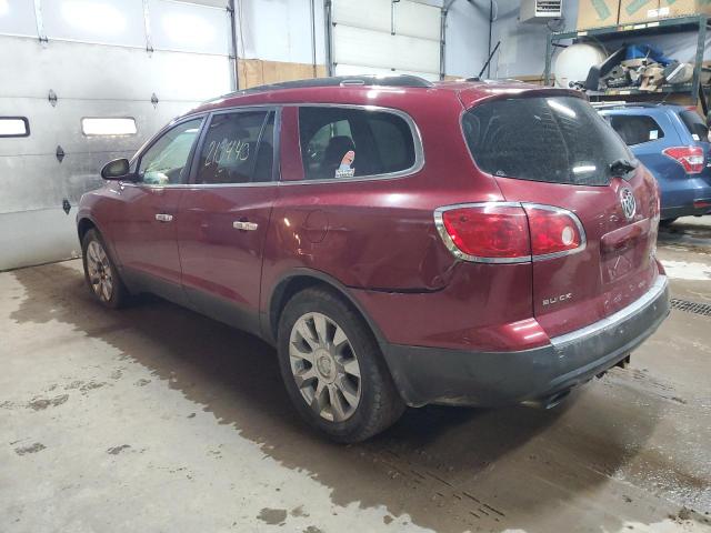 5GALVCED1AJ154161 - 2010 BUICK ENCLAVE CXL RED photo 2