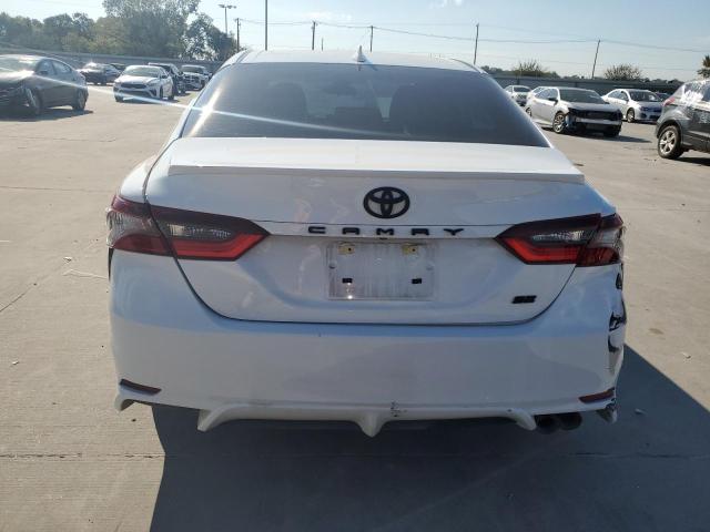4T1G11AK8PU773279 - 2023 TOYOTA CAMRY SE NIGHT SHADE WHITE photo 6