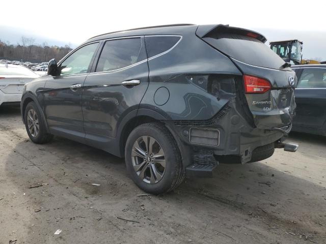 5XYZUDLB9DG072072 - 2013 HYUNDAI SANTA FE S GRAY photo 2