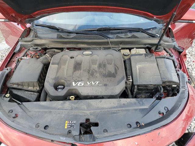 2G1125S30E9228914 - 2014 CHEVROLET IMPALA LT RED photo 11