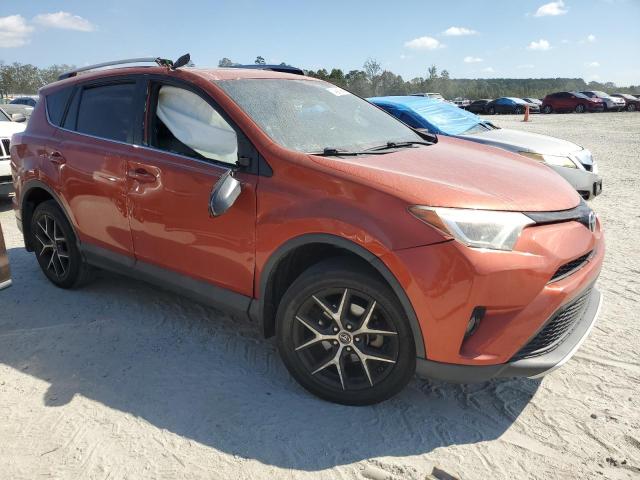 2T3NFREV6GW298556 - 2016 TOYOTA RAV4 SE ORANGE photo 4