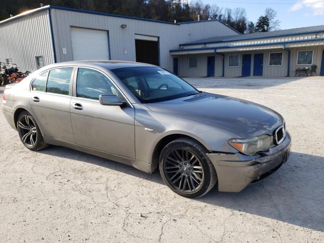 WBAGL63534DP72407 - 2004 BMW 745 I GRAY photo 4