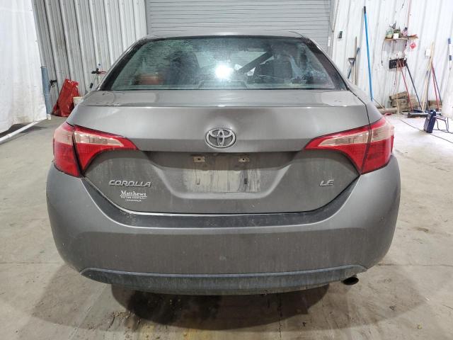 5YFBURHE8KP932439 - 2019 TOYOTA COROLLA L GRAY photo 6