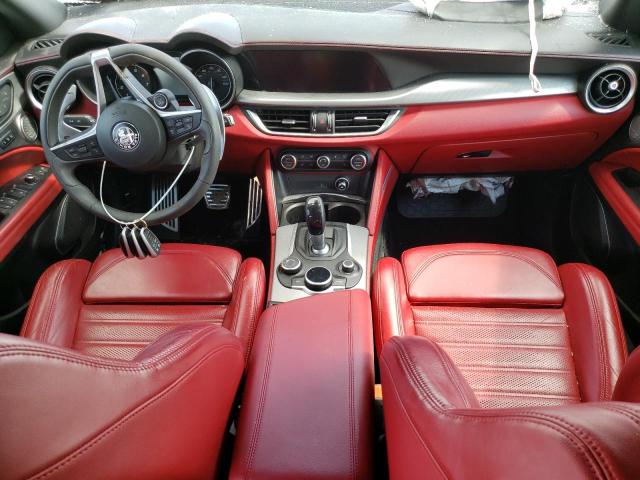 ZASPAKBN6K7C41451 - 2019 ALFA ROMEO STELVIO TI WHITE photo 8