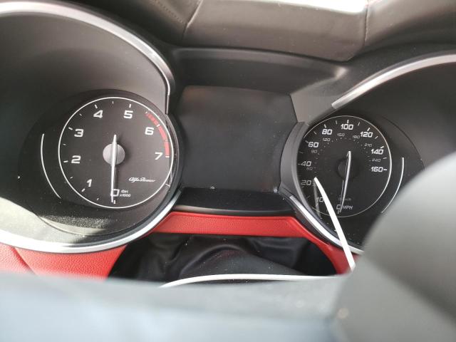ZASPAKBN6K7C41451 - 2019 ALFA ROMEO STELVIO TI WHITE photo 9