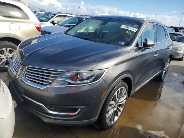 2LMPJ8LP0JBL31390 - 2018 LINCOLN MKX RESERVE Մոխրագույն լուսանկար 1