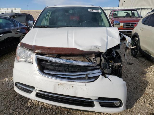 2C4RC1CG2ER338784 - 2014 CHRYSLER TOWN & COU TOURING L WHITE photo 5