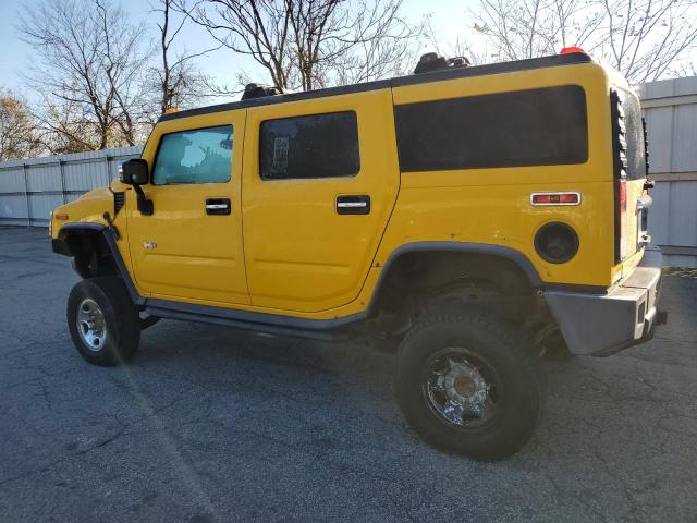 5GRGN23U74H109054 - 2004 HUMMER H2 YELLOW photo 2