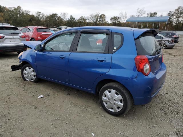 KL1TD66EX9B646002 - 2009 CHEVROLET AVEO LS BLUE photo 2