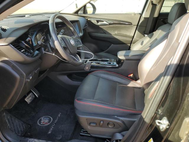 LRBFZNR40ND053511 - 2022 BUICK ENVISION ESSENCE შავი ფოტო 7