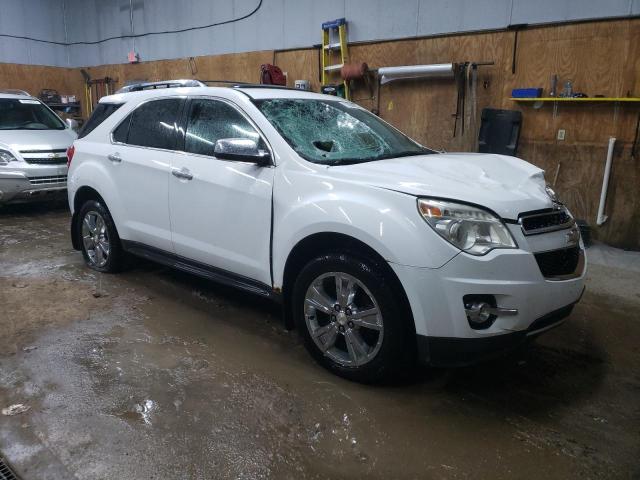 2GNFLGE32D6420795 - 2013 CHEVROLET EQUINOX LTZ WHITE photo 4