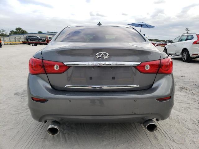 JN1AV7AP4EM690235 - 2014 INFINITI Q50 HYBRID PREMIUM SILVER photo 6