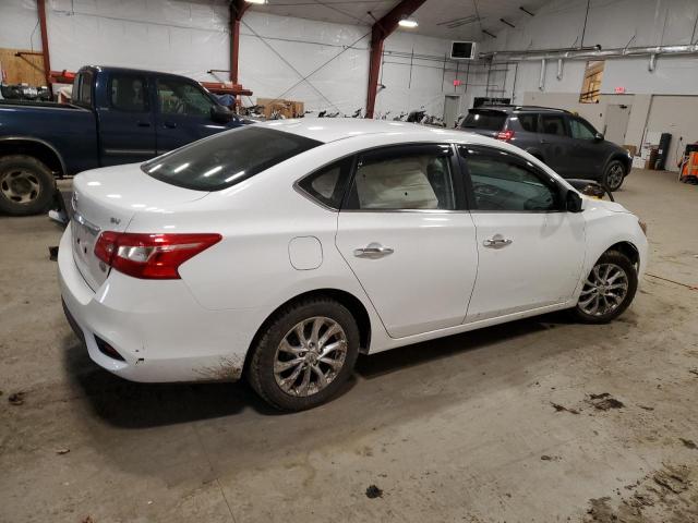 3N1AB7AP7HY332055 - 2017 NISSAN SENTRA S WHITE photo 3