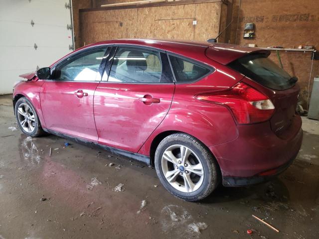 1FADP3K2XEL152473 - 2014 FORD FOCUS SE RED photo 2