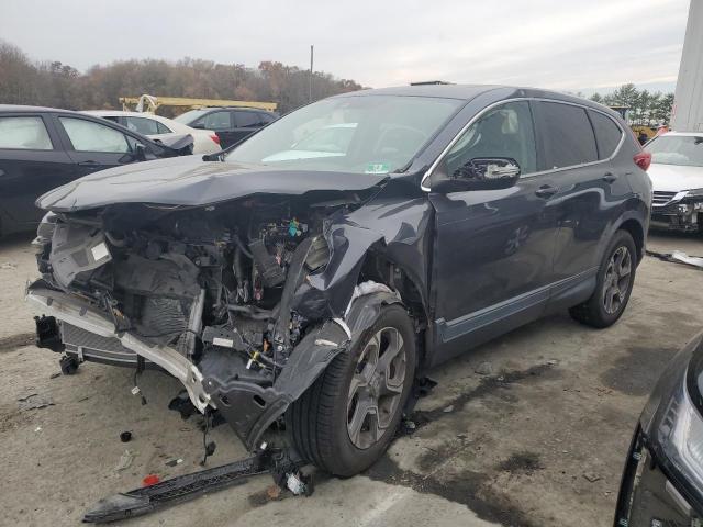 7FARW2H51JE014031 - 2018 HONDA CR-V EX GRAY photo 1