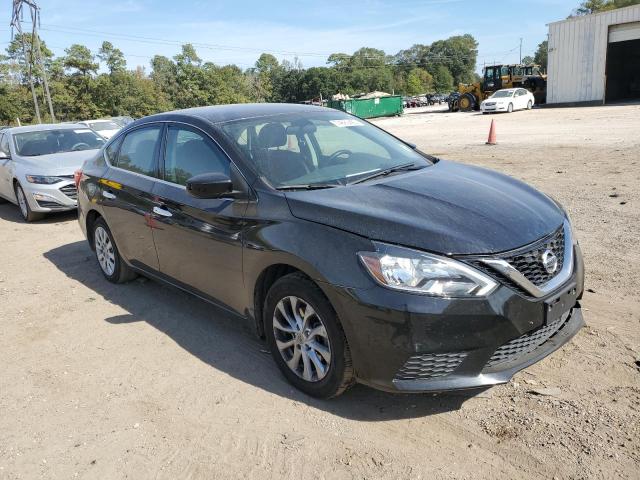 3N1AB7AP1KL607830 - 2019 NISSAN SENTRA S BLACK photo 4