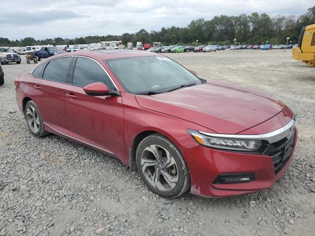 1HGCV1F52LA040099 - 2020 HONDA ACCORD EXL RED photo 4